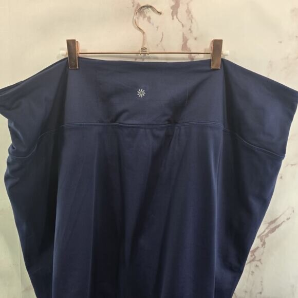 Athleta Skort Women 3X Blue Skirt Fairway Golf Built In Shorts Mini 16 Inch - Picture 5 of 8